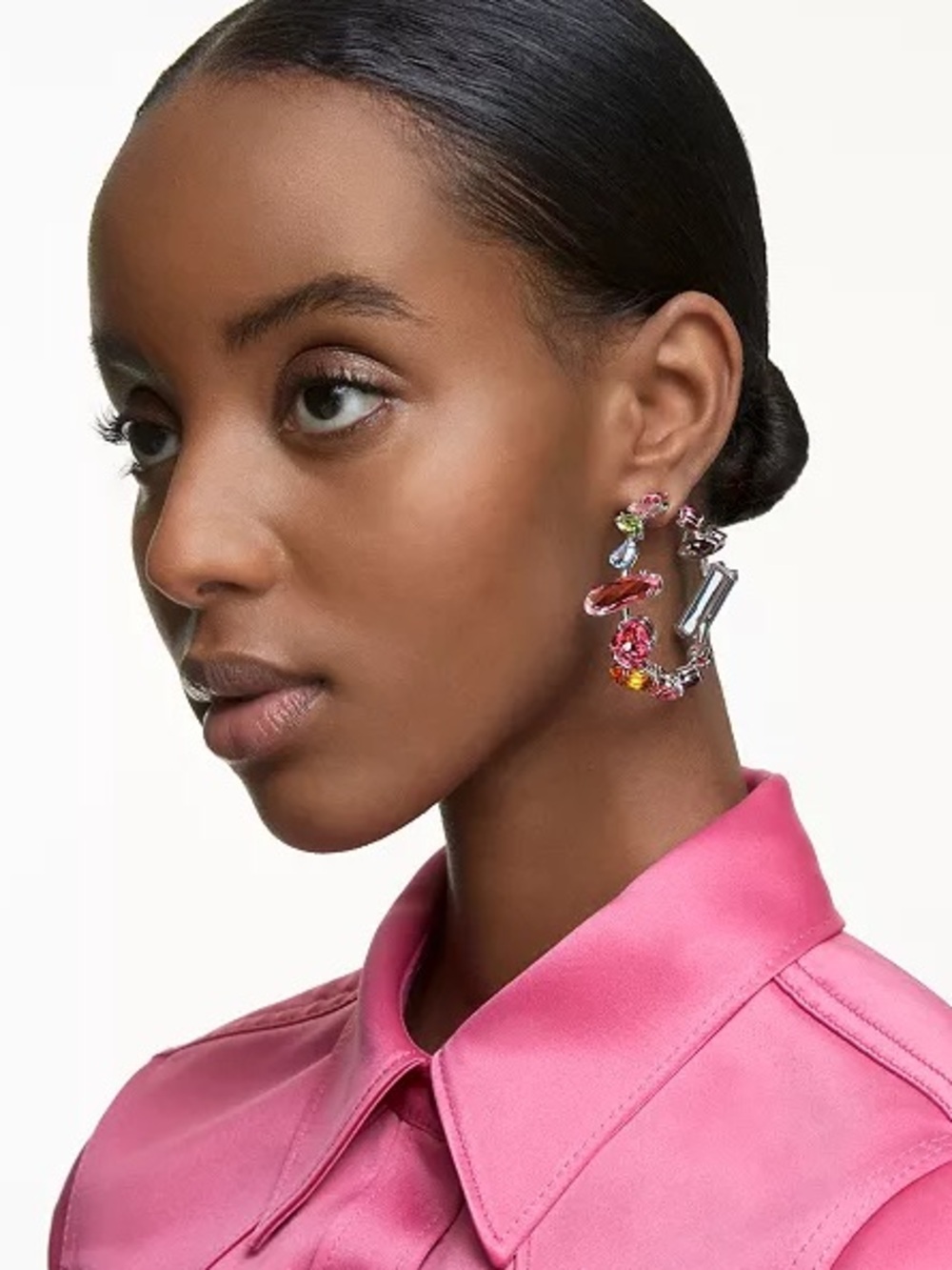 Swarovski Gema Hoop Earrings
